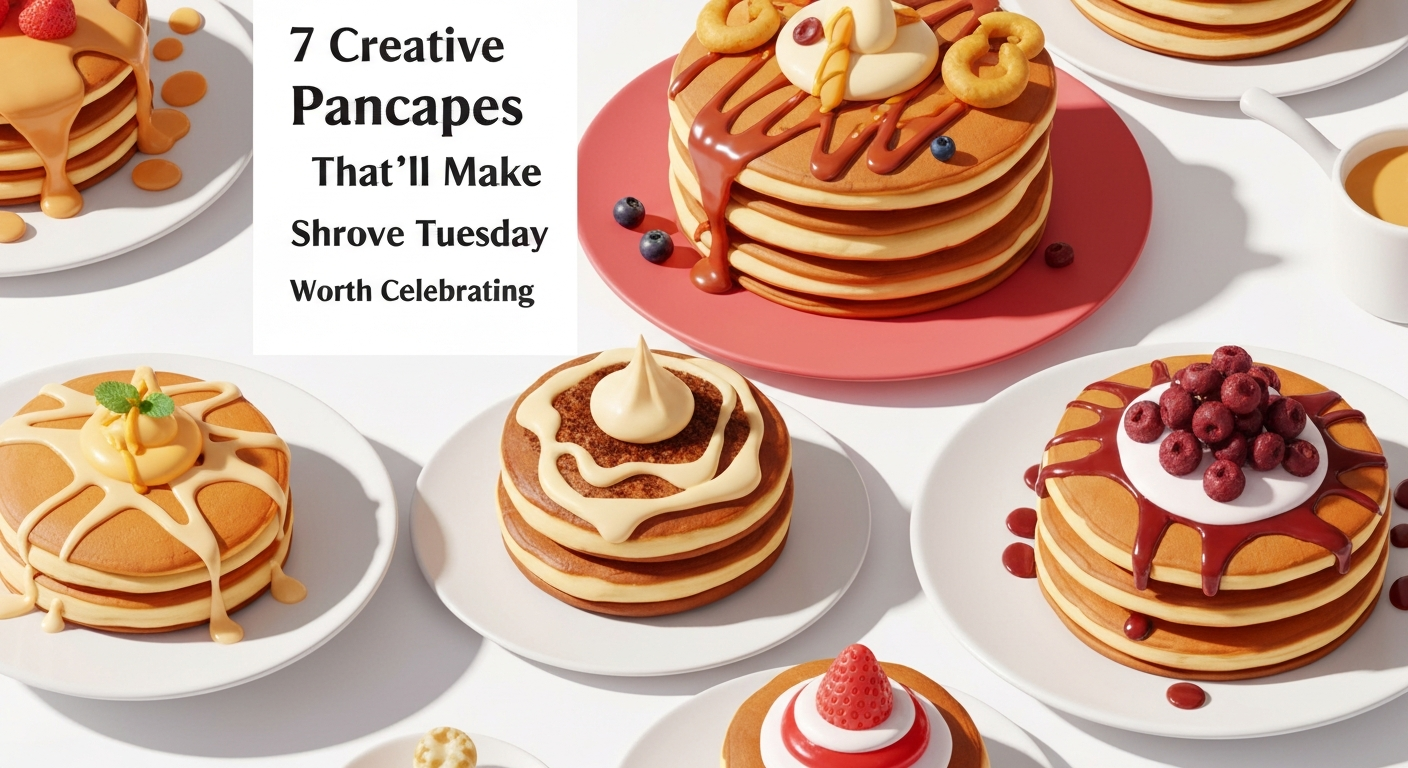 7 Creative Pancake Recipes That'll Make Shrove Tuesday Actually Worth Celebrating