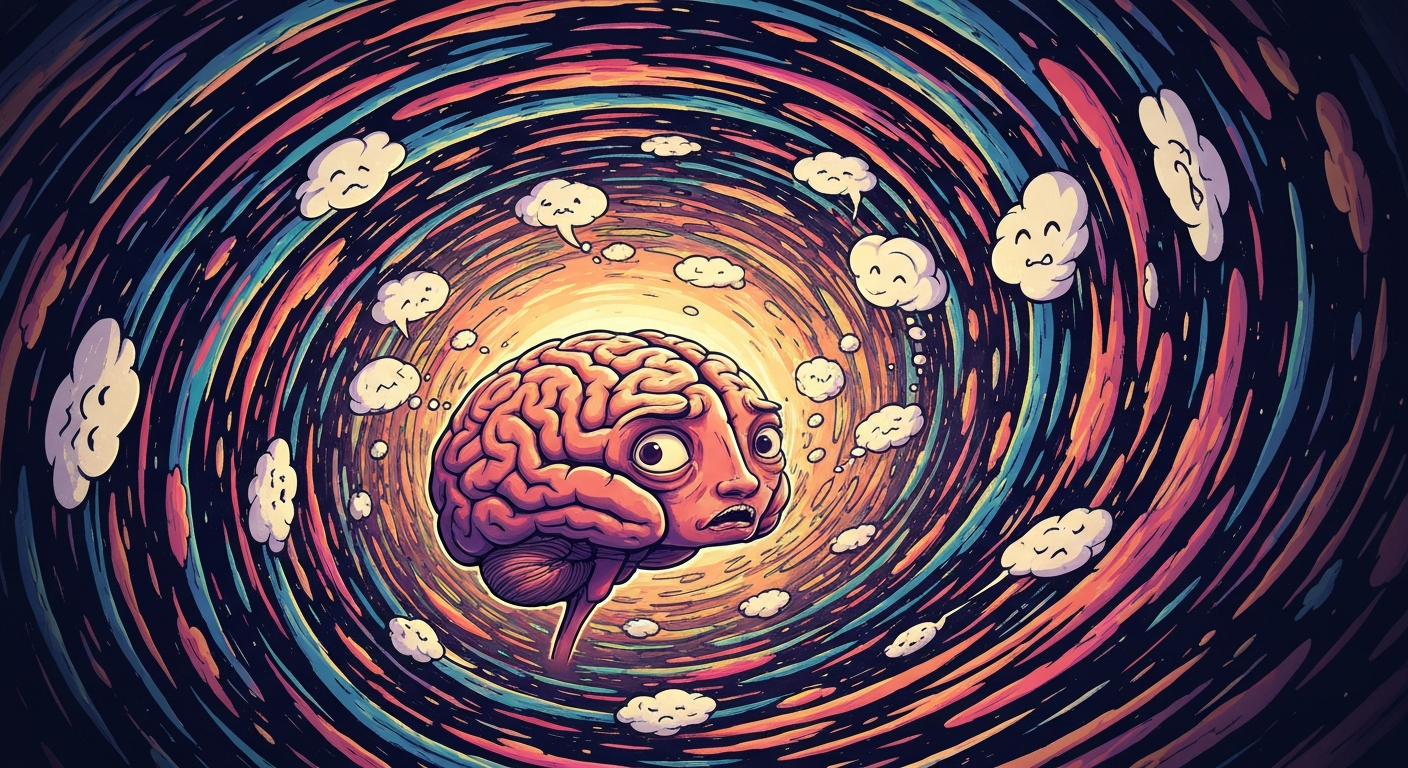 Why Your Brain Won't Shut Up At Night (And What Actually Works To Fix It)