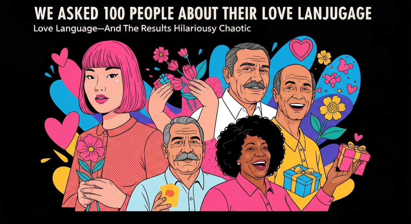 We Asked 100 People About Their Love Language-And The Results Were Hilariously Chaotic