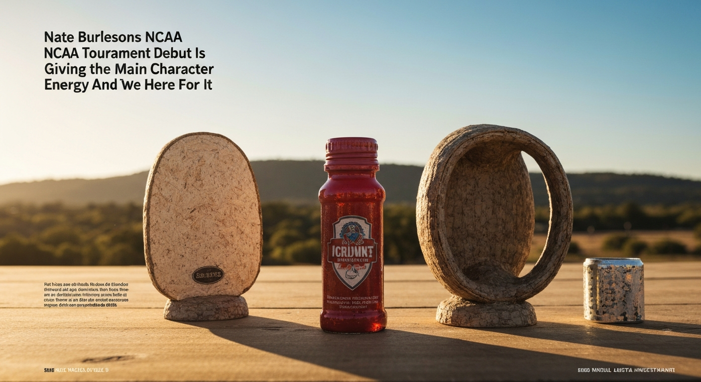 Nate Burleson's NCAA Tournament Debut Is Giving Main Character Energy And We're Here For It