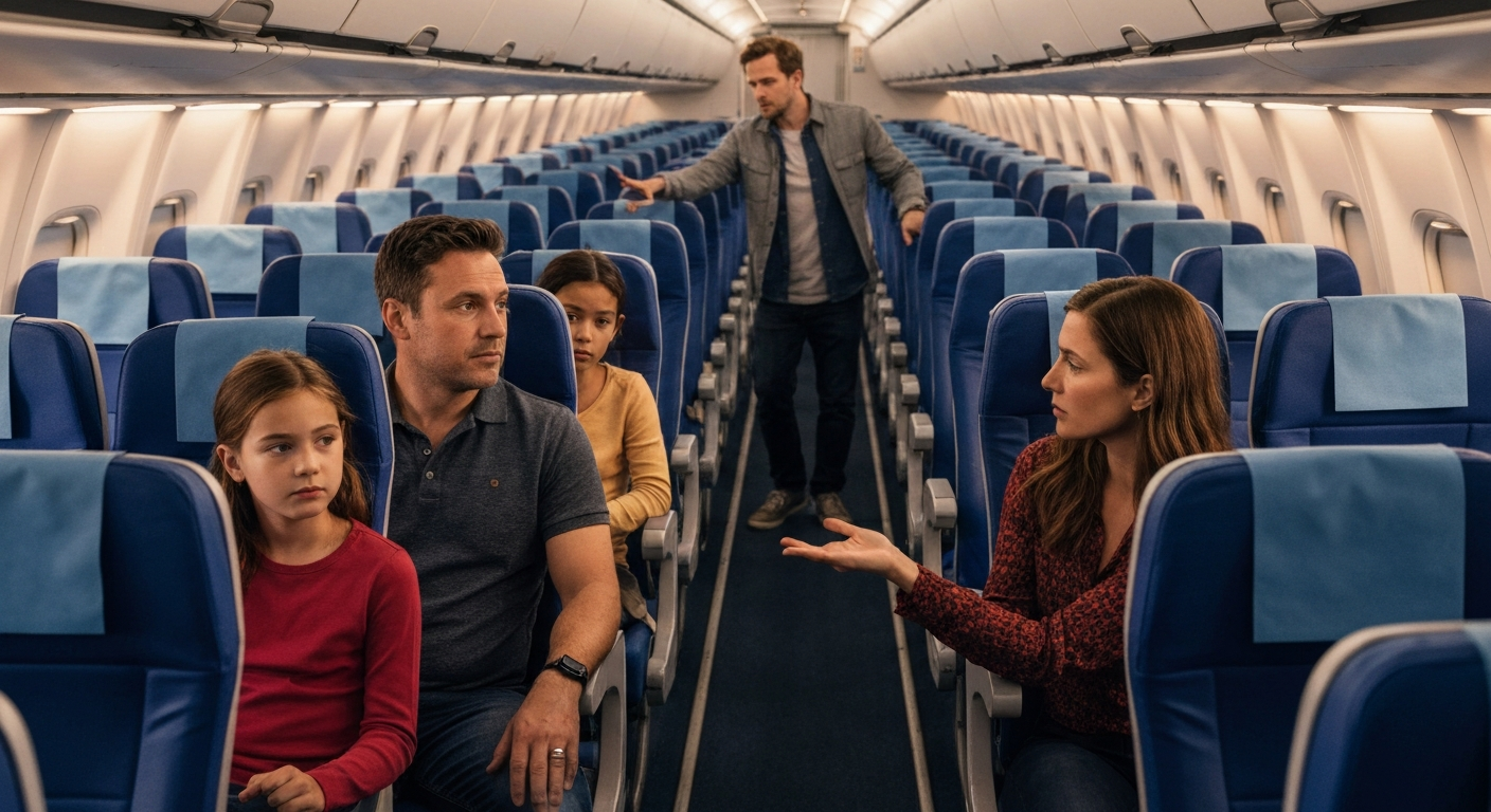The Great Airplane Seating Showdown: Would You Hold Up a Flight for Family?