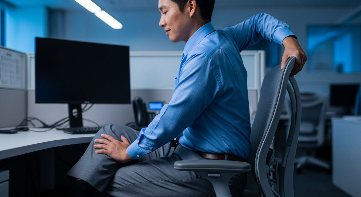 15 Desk Stretches You Can Do Without Leaving Your Chair: Perfect for Office Workers