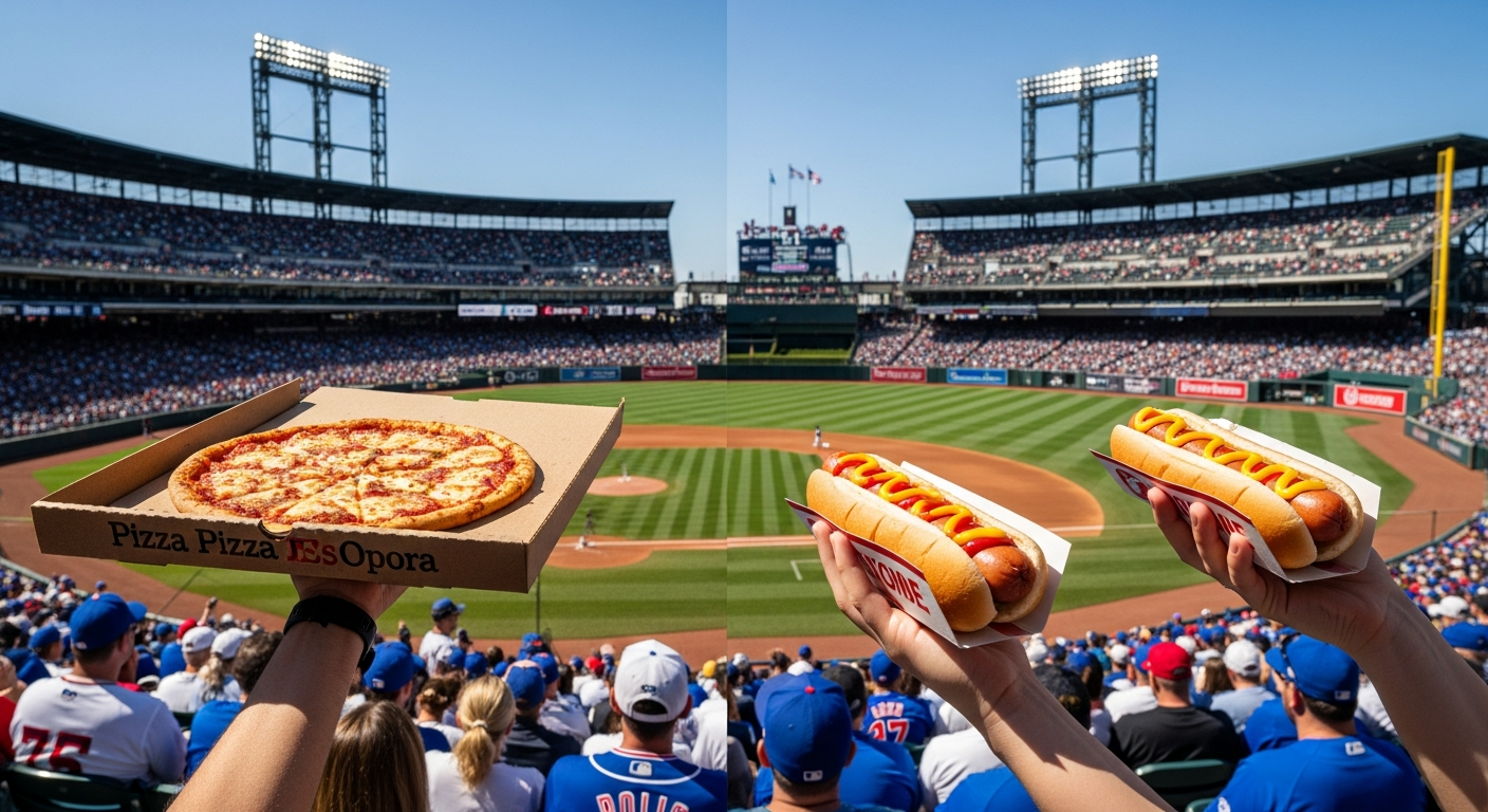 Opening Day Showdown: Pizza or Hot Dog? MLB Fans Are Divided